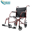 Cadeira de rodas manual de tecido Oxford com estrutura duplo X